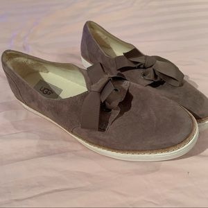 UGG Size 9 Sued Slip on Sneakers